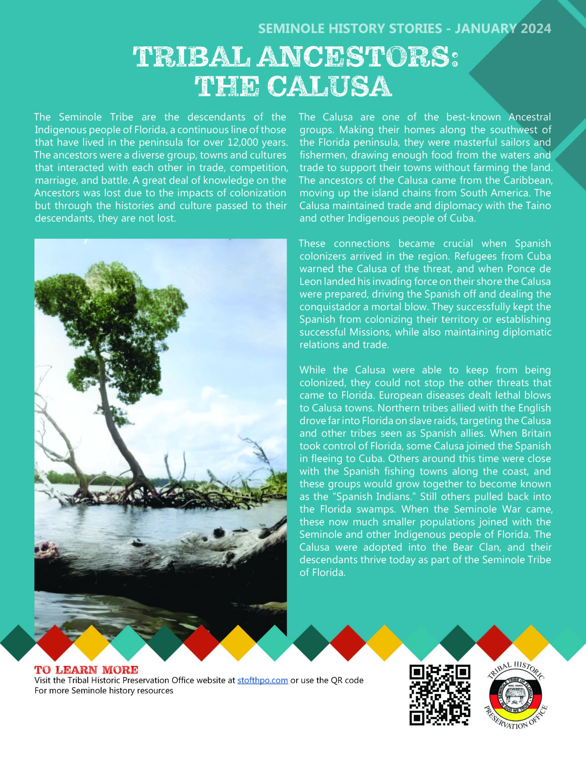 January 2024 Seminole Tribal Historic Preservation Office January 2024 Seminole Tribal Historic Preservation Office